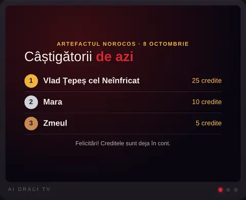 Câștigătorii zilei pe Ai Draci TV