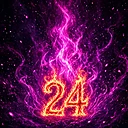 Flacăra Violet 24
